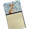 Edge Collections-3" x 3"-Multicolor-Watercolor Coworker Memo Note Holder Refillable Desk Decor-1 Pieces
